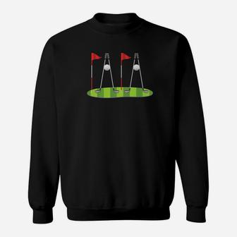 Mens Golf Papa Proud Golf Gifts Shirts For Dad Grandpa Sweat Shirt - Seseable
