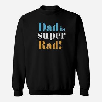 Mens Mens Dad Is Supper Rat Funny Fathers Day Gift Premium Sweat Shirt - Seseable
