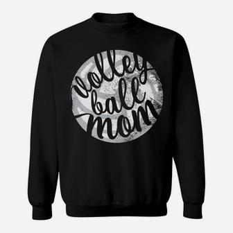 Mens Volleyball Mom For Women Volleyball Mama Sweat Shirt - Seseable