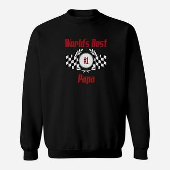 Mens Worlds Best Papa Best Papa Ever Gifts Sweat Shirt - Seseable