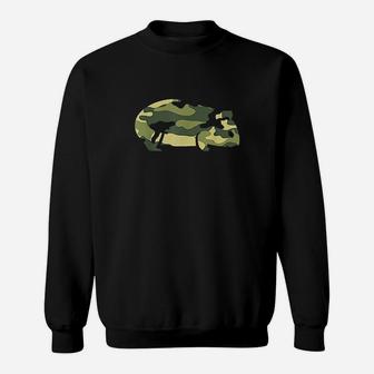 Military Guinea Pig Camo Sweat Shirt - Seseable