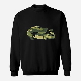 Military Guinea Pig Camo Us Cavy Veteran Gift Sweat Shirt - Seseable