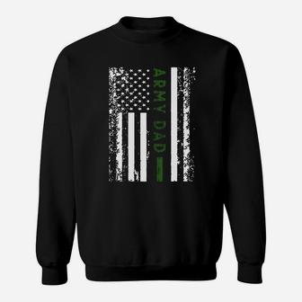 Military United States Proud Army Dad Flag s Sweat Shirt - Seseable