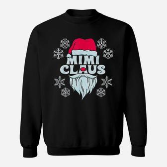 Mimi Claus Santa Christmas Sweat Shirt - Seseable