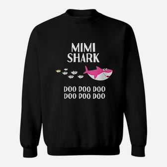 Mimi Shark Doo Doo For Grandma Women Mothers Day Sweat Shirt - Seseable