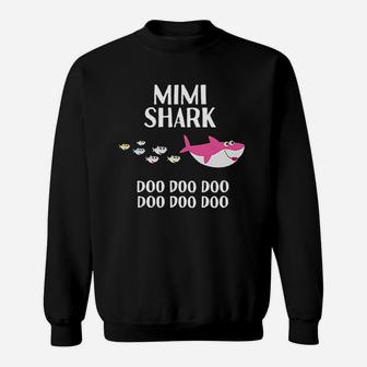 Mimi Shark Doo Doo Grandma Women Mothers Day Sweat Shirt - Seseable