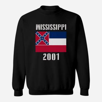 Mississippi State Flag Sweat Shirt - Seseable