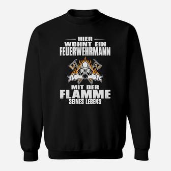 Mit Der Flamme Seines Lebens Sweatshirt - Seseable