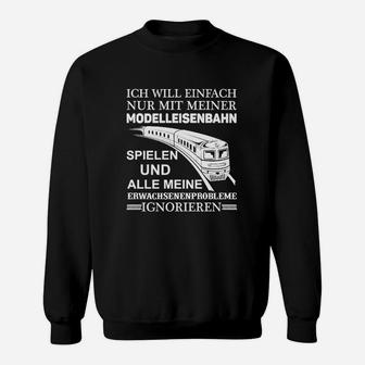 Modelanderenbahn Spiele Exklusiv Hier Sweatshirt - Seseable