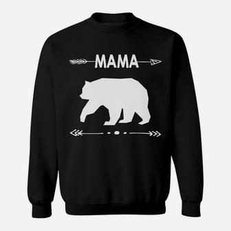 Mom Bear Mama Mothers Day Gift For Mom Sweat Shirt - Seseable