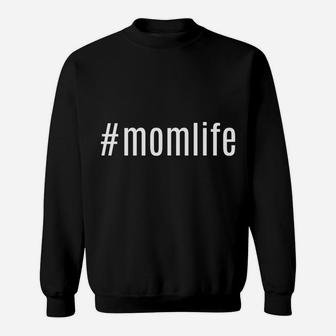 Momlife By Mama Loves Food Sweat Shirt - Seseable
