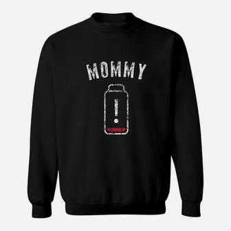 Mommy Low Battery Matching Daughter Son Mothers Day Sweat Shirt - Seseable