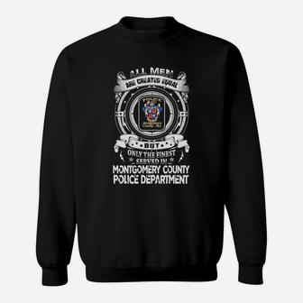 Montgomery County Police Department Sweat Shirt - Seseable