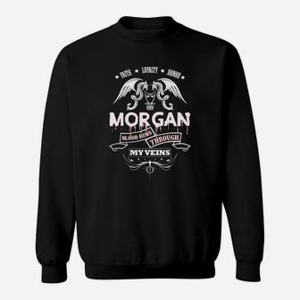 Morgan Blood Runs Through My Veins - Tshirt For Morgan Sweat Shirt - Seseable