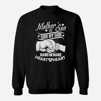 Mother And Son Funny Mothers Day Gifts Mom Of Son Sweat Shirt - Seseable