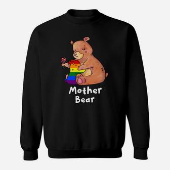 Mother Bear Proud Sweat Shirt - Seseable