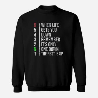 Motorbike Motorcycle Gears When Life Gets You Down Sweat Shirt | Seseable UK