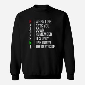 Motorbike Motorcycle Gears When Life Gets You Down Sweat Shirt - Seseable