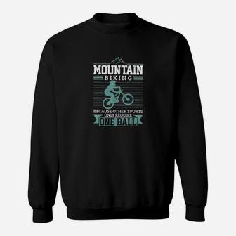 Mountain Biking Mtb Downhill Biking Classic Sweat Shirt - Seseable