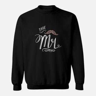 Mr And Mrs Gift For Couples Wedding Anniversary Newlywed Matching Sweat Shirt - Seseable