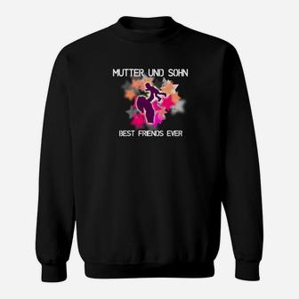 Mutter und Sohn Best Friends Forever Sweatshirt, Herz & Puzzle Design - Seseable