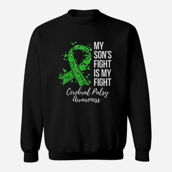 My Son Fight Is My Fight Cerebral Palsy Awareness Sweat Shirt - Seseable