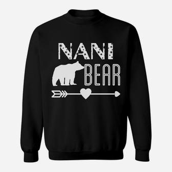 Nani Bear Christmas Mothers Day Birthday Gift Sweat Shirt - Seseable