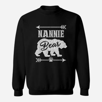 Nannie Bear Funny Fathers Day Sweat Shirt | Seseable UK
