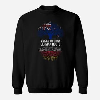 Neuseeland Gewachsene Deutsche Wurzeln Sweatshirt - Seseable