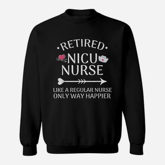 Nicu Nurse Retirement Sweat Shirt - Seseable
