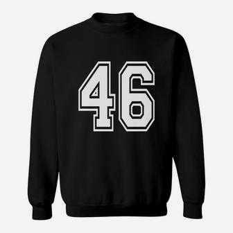 Number 46 T Shirt Age Sports Player Jersey Number Sweatshirt - Seseable