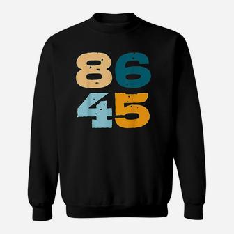 Number Colorful Vintage Style Art Sweat Shirt - Seseable