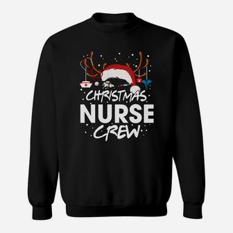 Nurse Christmas Crew Sweat Shirt - Seseable