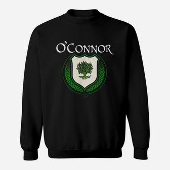 O'connor Surname Irish Last Name O'connor Crest Sweat Shirt - Seseable