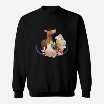 Official Harvest Moon Animal Friends T-shirt Sweat Shirt - Seseable
