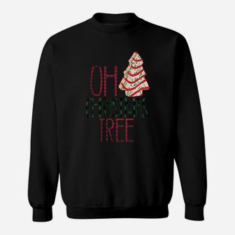 Oh Christmas Tree Christmas Lover Xmas Funny Holiday Sweatshirt - Seseable