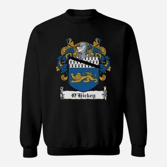 O'hickey Coat Of Arms Irish Family Crests Sweat Shirt - Seseable