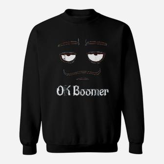 Ok Boomer Fun Present Sweat Shirt - Seseable