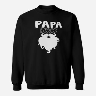Papa Beard, best christmas gifts for dad Sweat Shirt - Seseable