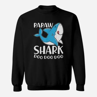 Papaw Shark, best christmas gifts for dad Sweat Shirt - Seseable