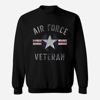 Patriotic Usaf Air Force Veteran Sweat Shirt - Seseable