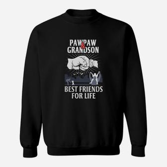 Pawpaw And Grandson Best Friends For Life Sweatshirt - Seseable