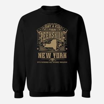 Peekskill It Is Where My Story Begins New York Sweatshirt - Seseable