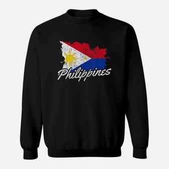 Philippines Vintage Sweat Shirt - Seseable