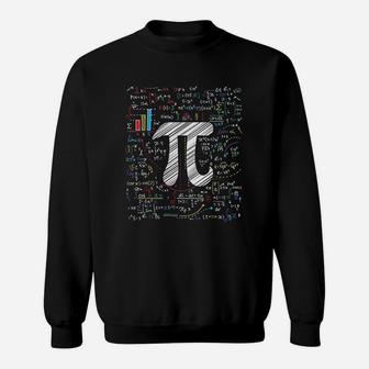 Pi Day Math Equation Math Teacher Student Geek Gifts Sweat Shirt - Seseable