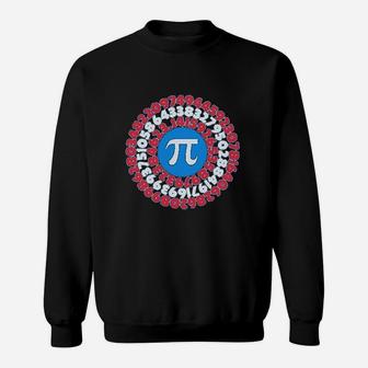 Pi Day Superhero Captain Pi Math Geeks Gift Pi Symbol Sweatshirt - Seseable