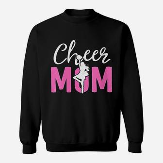 Pink Cheer Mom Sweat Shirt - Seseable
