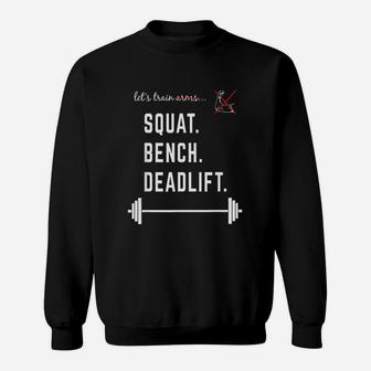 Powerlifting Funny No Biceps Lifting Powerlifter Sweat Shirt - Seseable