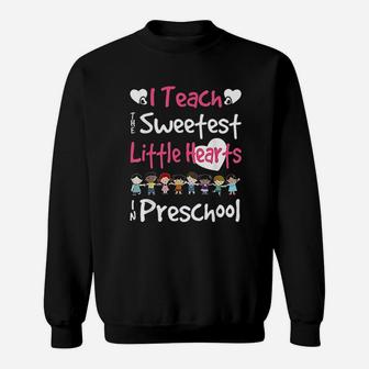 Preschool Teacher For Teachers In Love Gift Sweat Shirt - Seseable