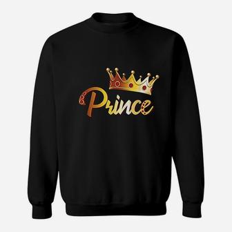 Prince For Boys Gift Family Matching Gift Royal Prince Sweat Shirt - Seseable